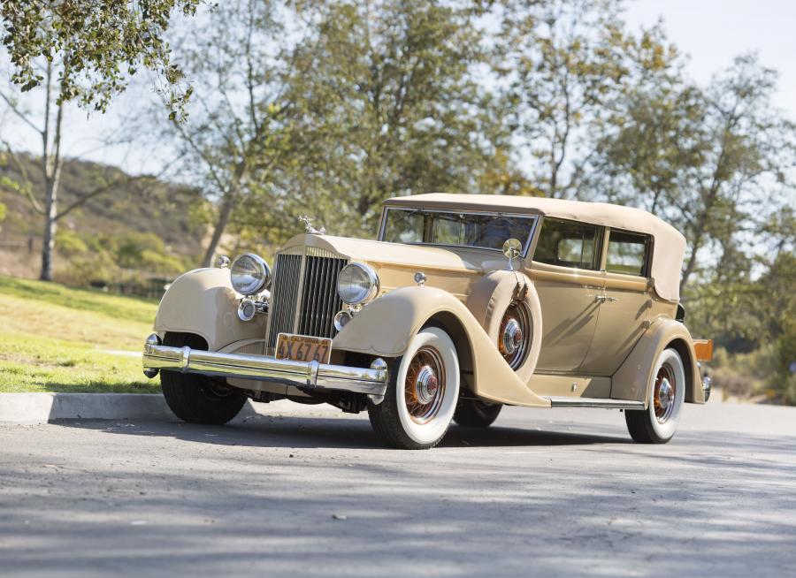  Packard Twelve Convertible Sedan 1934 года  (фото 44 из 44)